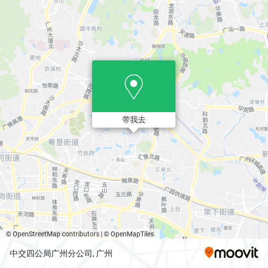 中交四公局广州分公司地图
