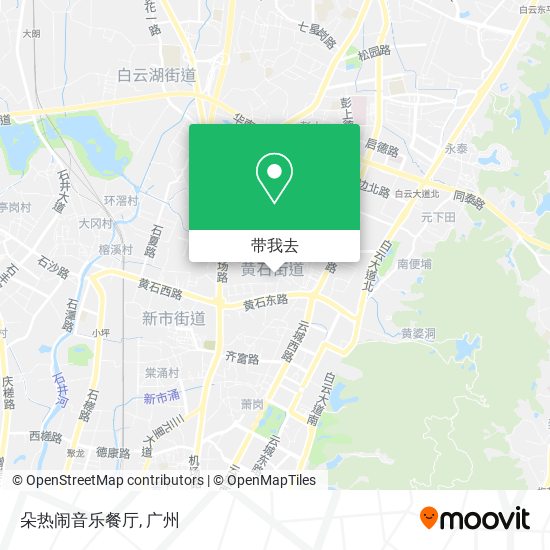 朵热闹音乐餐厅地图