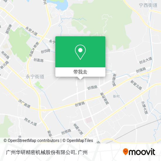 广州华研精密机械股份有限公司地图