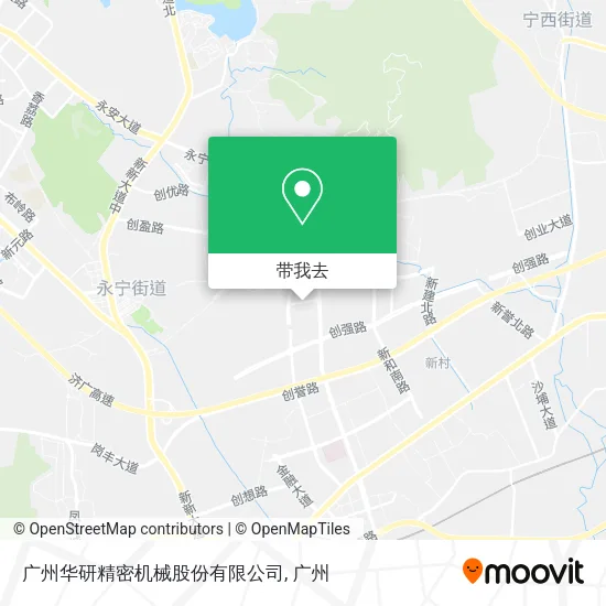 广州华研精密机械股份有限公司地图