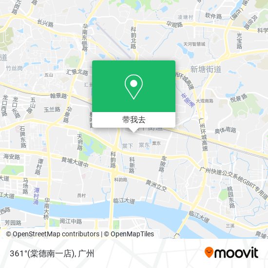 361°(棠德南一店)地图