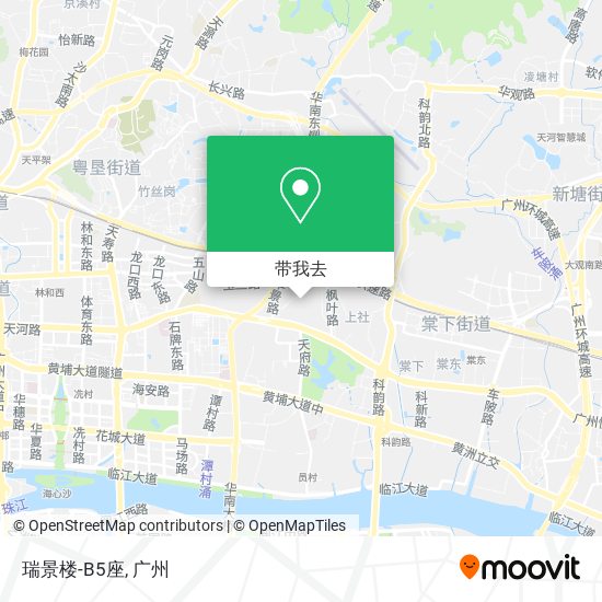 瑞景楼-B5座地图