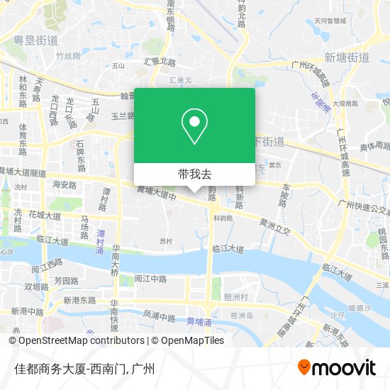 佳都商务大厦-西南门地图