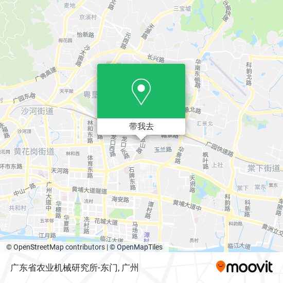 广东省农业机械研究所-东门地图