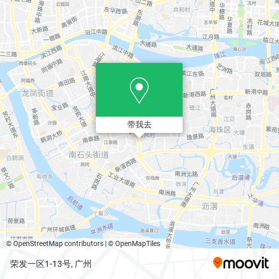 荣发一区1-13号地图