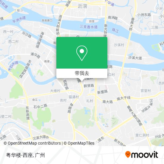 粤华楼-西座地图