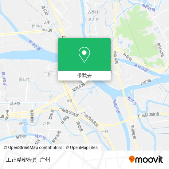 工正精密模具地图