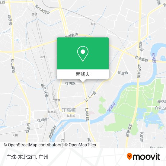广珠-东北2门地图