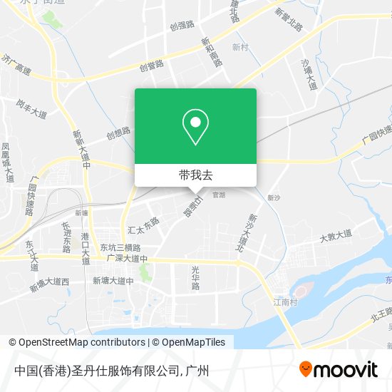 中国(香港)圣丹仕服饰有限公司地图