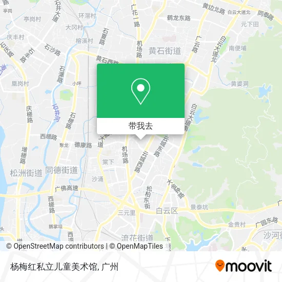 杨梅红私立儿童美术馆地图
