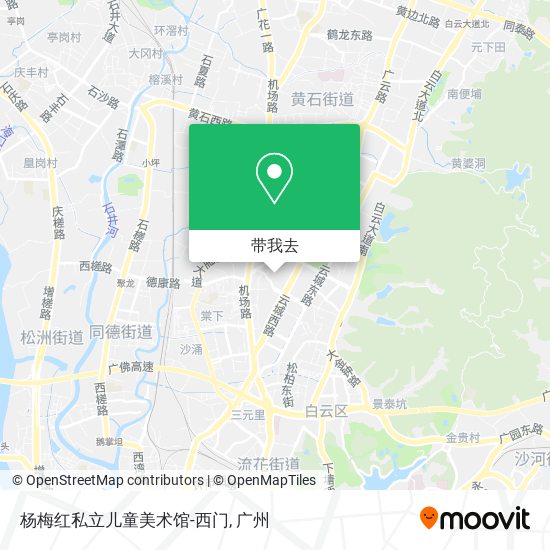 杨梅红私立儿童美术馆-西门地图