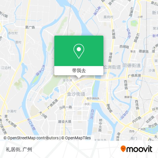礼居街地图