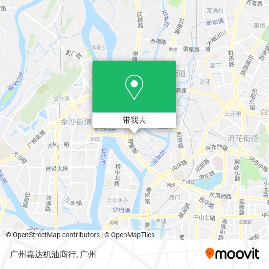 广州嘉达机油商行地图