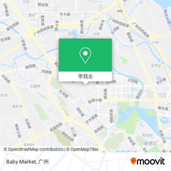 Baby Market地图