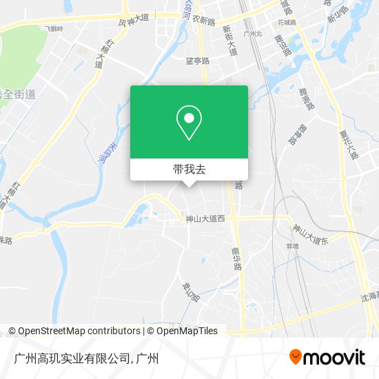 广州高玑实业有限公司地图