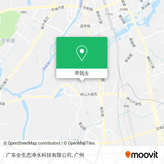 广东全生态净水科技有限公司地图