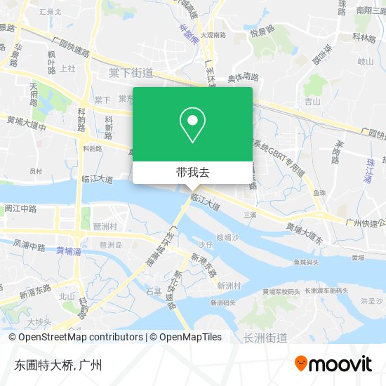 东圃特大桥地图