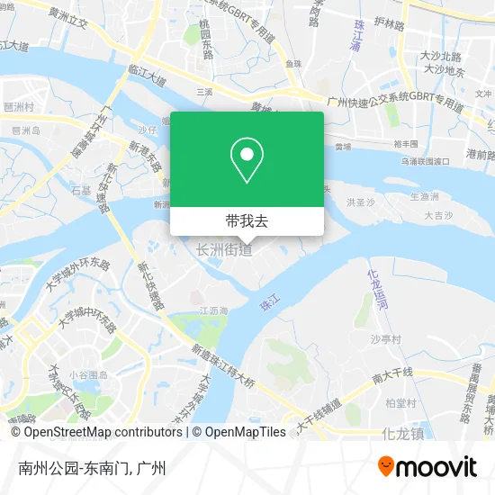南州公园-东南门地图