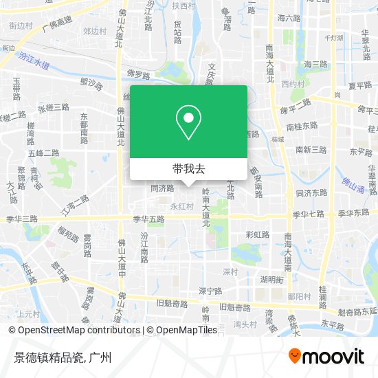 景德镇精品瓷地图