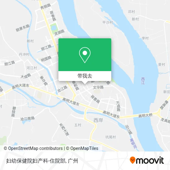 妇幼保健院妇产科-住院部地图