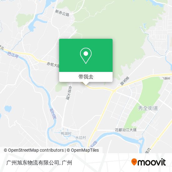 广州旭东物流有限公司地图