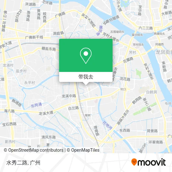 水秀二路地图