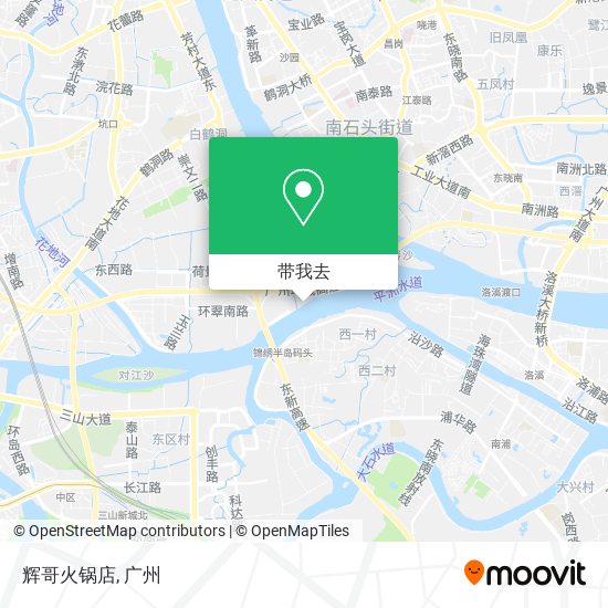 辉哥火锅店地图