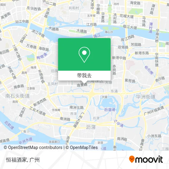 恒福酒家地图