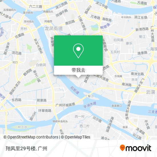 翔凤里29号楼地图