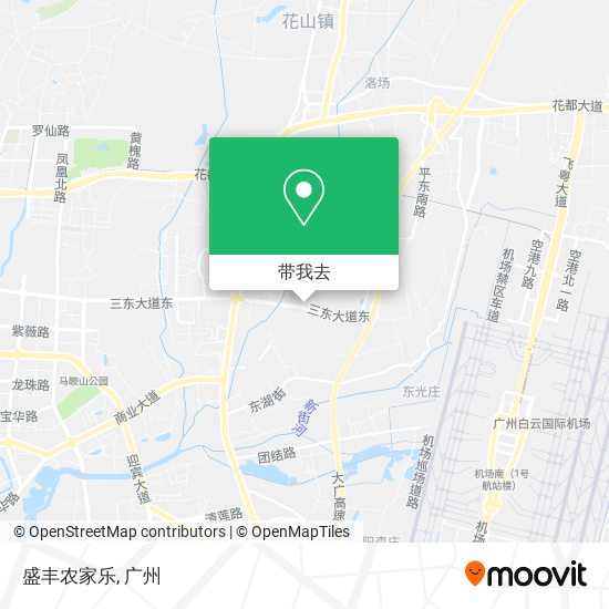 盛丰农家乐地图