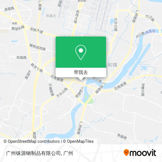 广州铢源钢制品有限公司地图