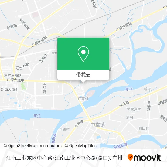 江南工业东区中心路/江南工业区中心路(路口)地图