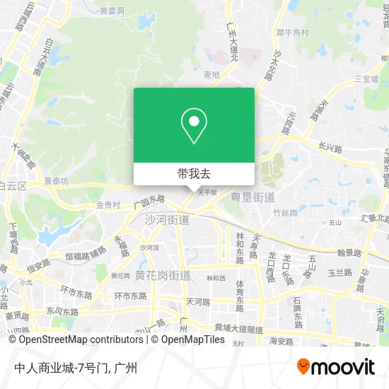 中人商业城-7号门地图