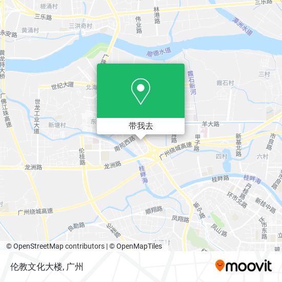 伦教文化大楼地图