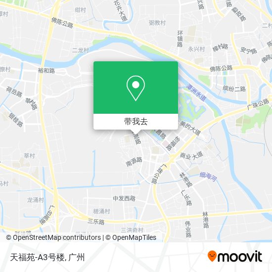 天福苑-A3号楼地图
