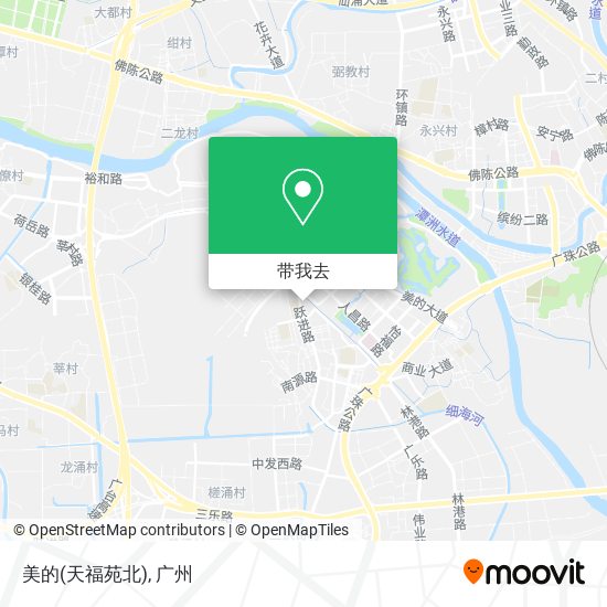 美的(天福苑北)地图