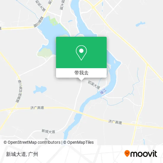 新城大道地图