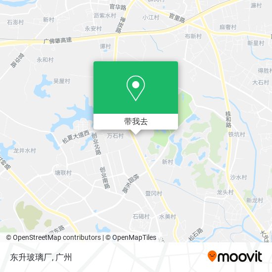 东升玻璃厂地图