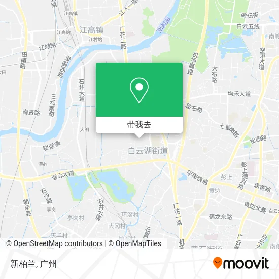 新柏兰地图