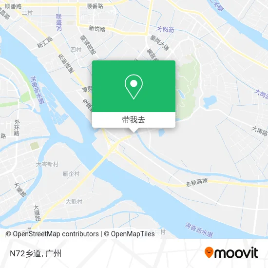N72乡道地图