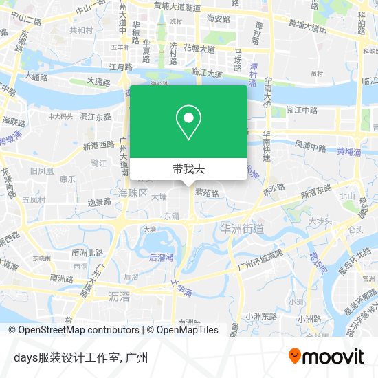 days服装设计工作室地图