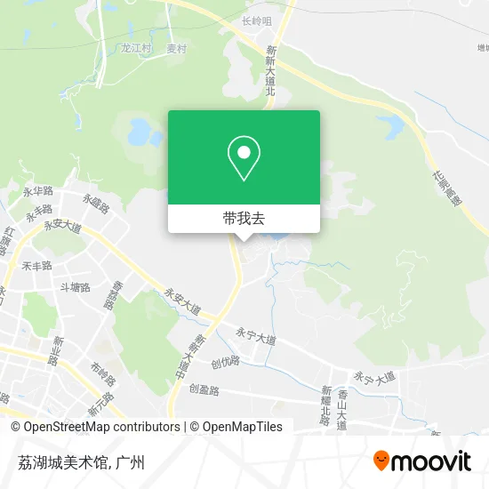 荔湖城美术馆地图