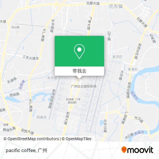 pacific coffee地图