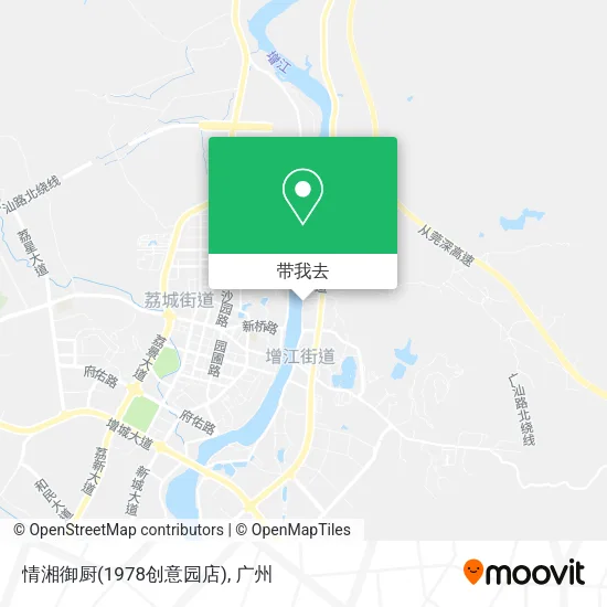 情湘御厨(1978创意园店)地图