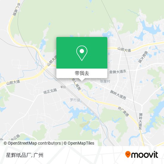 星辉纸品厂地图