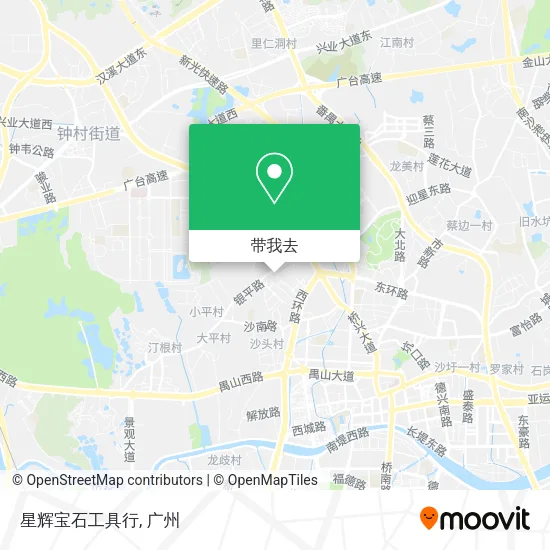 星辉宝石工具行地图