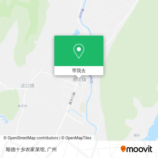 顺德十乡农家菜馆地图