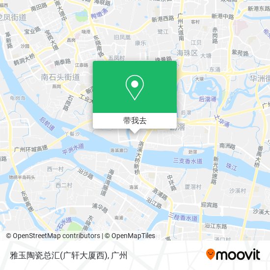 雅玉陶瓷总汇(广轩大厦西)地图