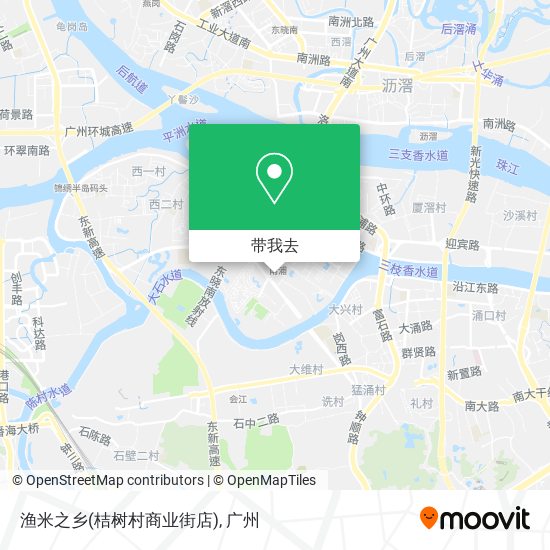 渔米之乡(桔树村商业街店)地图