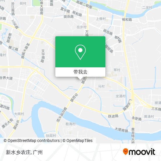 新水乡农庄地图
